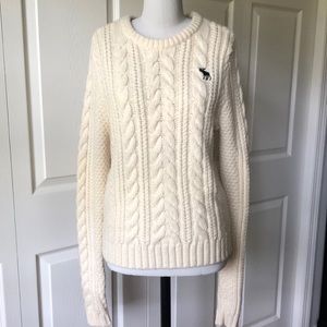 Abercrombie u0026 Fitch | Sweaters | Abercrombie Fitch Cable Knit Sweater |  Poshmark